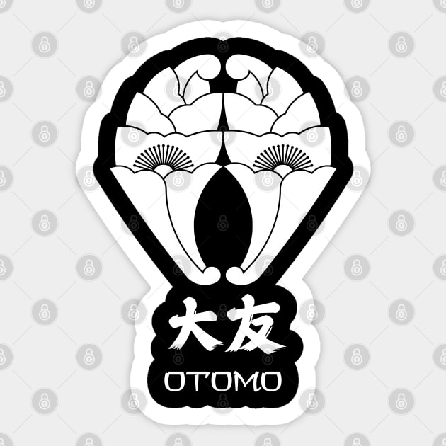 Otomo Clan Samurai Sticker TeePublic